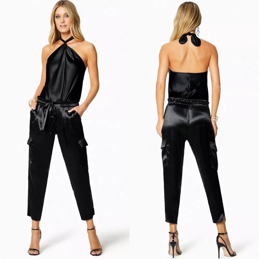 NWT Ramy Brook Allyn Metallic Pants